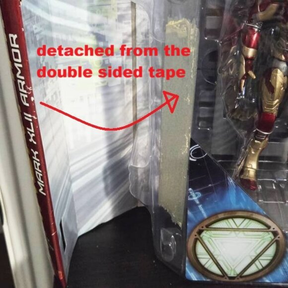 Iron Man Armor Action Figure Iron Man 3 Mark 42 Diamond Marvel Select - Picture 7 of 11